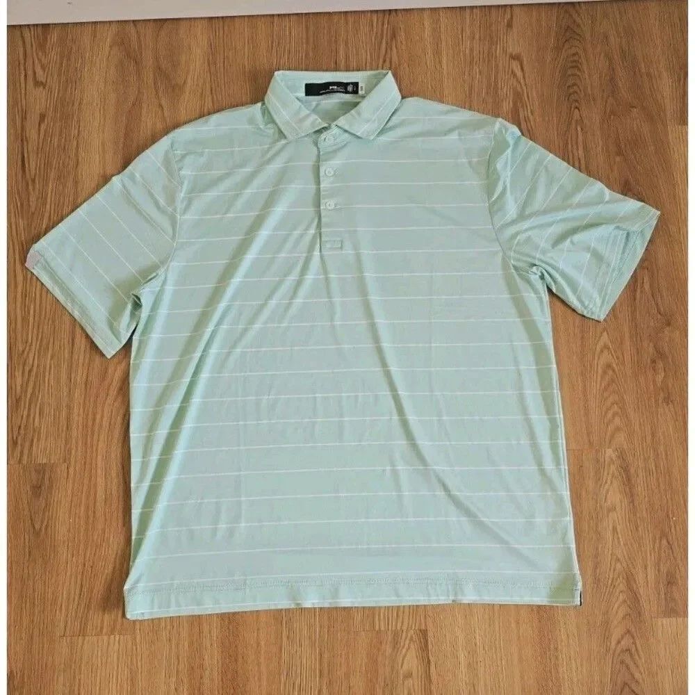 Ralph Lauren RLX Polo Classic Fit Stretch Performance Jersey Golf Polo Green L